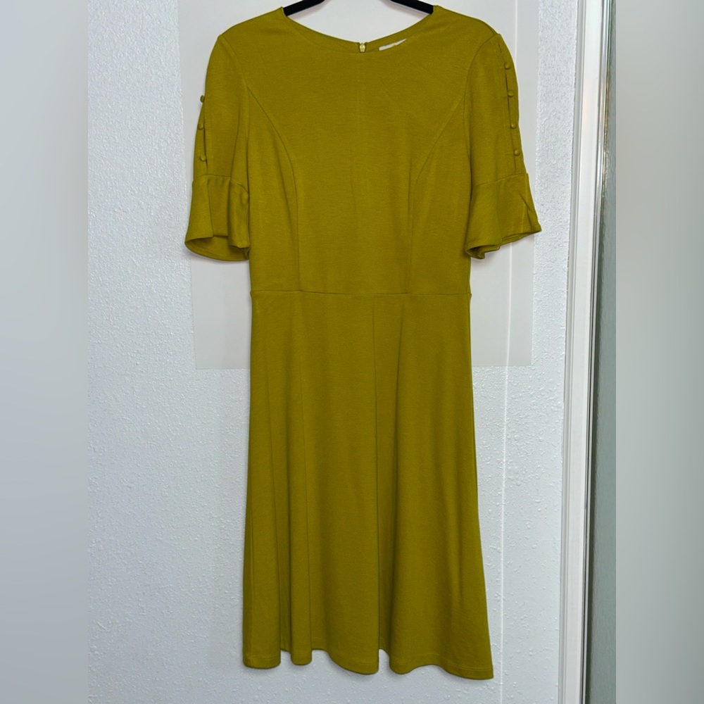 Boden Olive Green Midi Dress